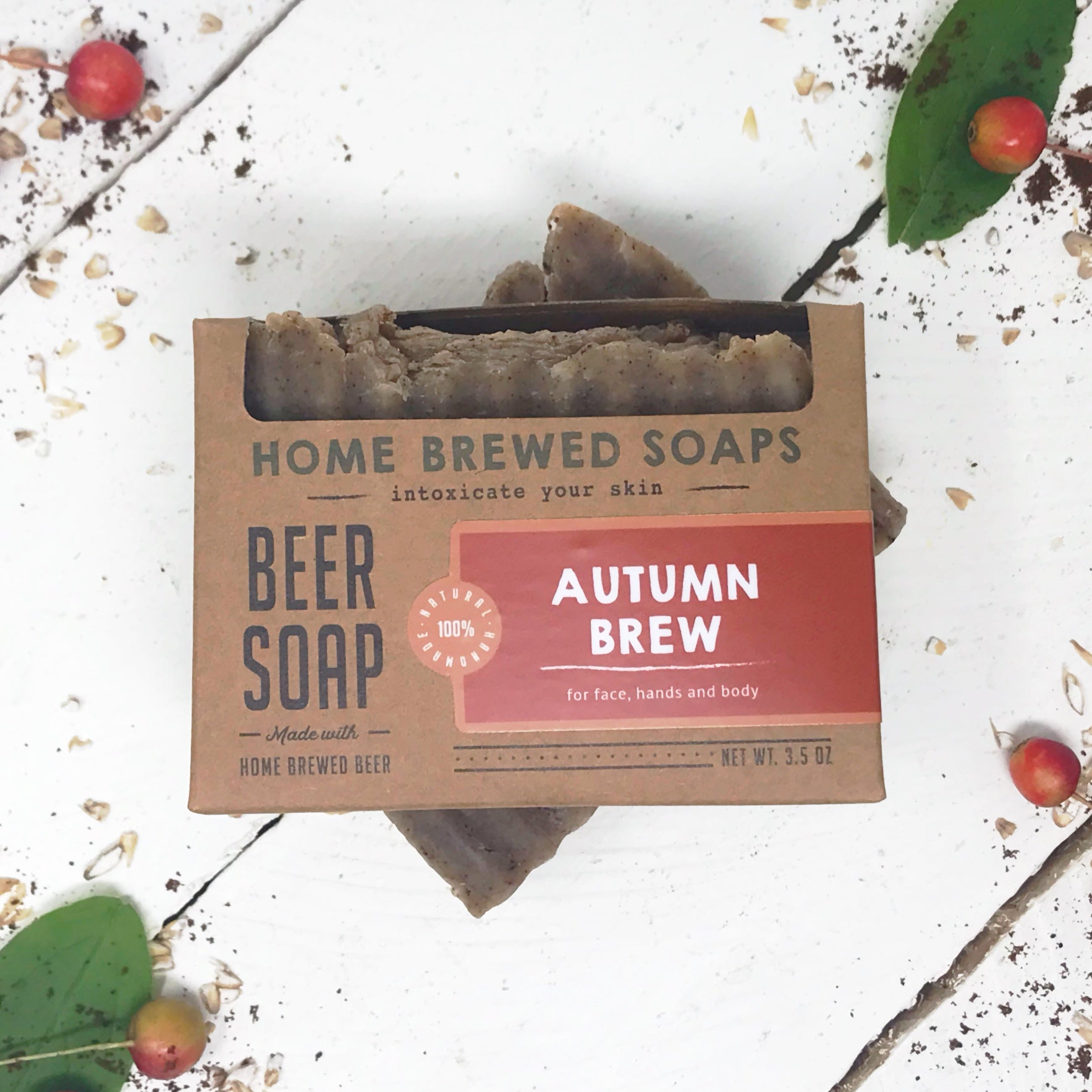 Autumn Brew - Natural Soap for Beer Lovers by Home Brewed Soaps