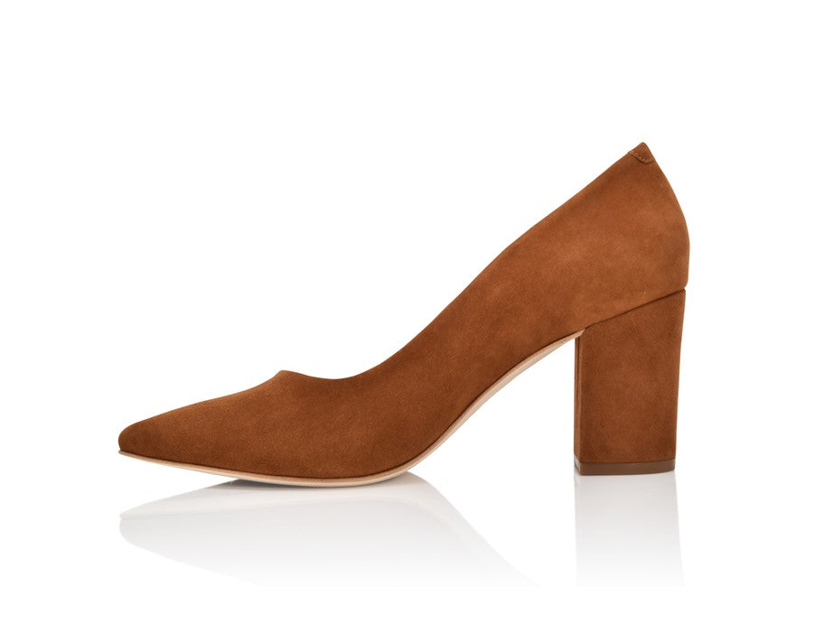 Riley Autumn Kid Suede by Joan Oloff Shoes