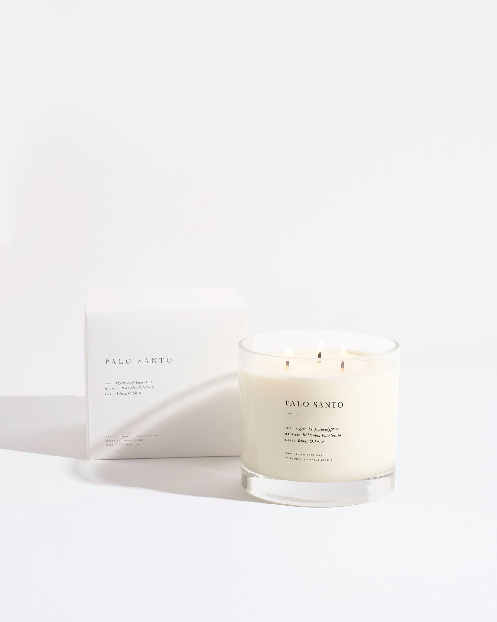 Palo Santo Maximalist 3-Wick Candle by Brooklyn Candle Studio