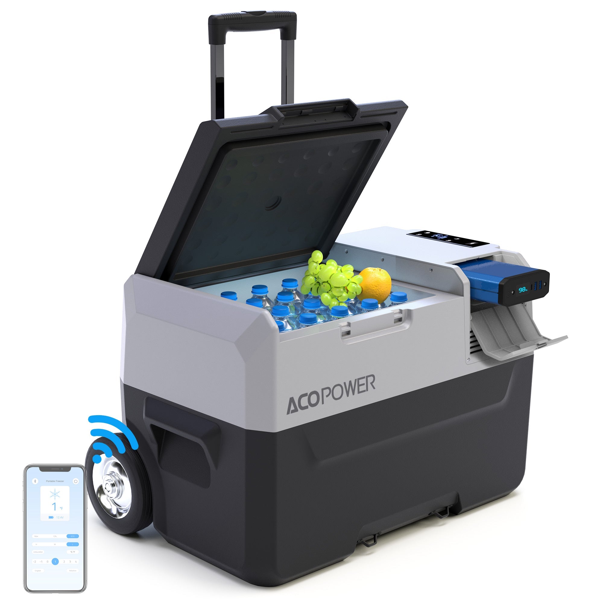 LiONCooler Pro Portable Solar Fridge Freezer, 32 Quarts by ACOPOWER