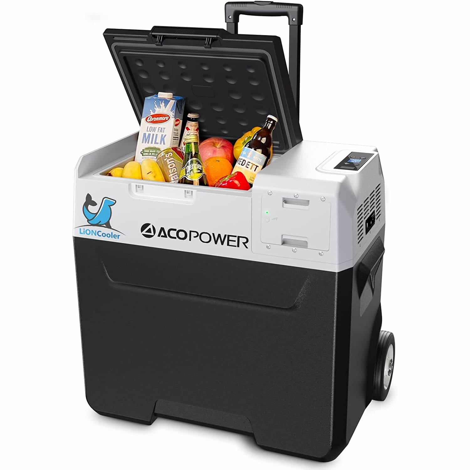 ACOPOWER LionCooler X50A Combo, Portable Solar Freezer (52 Quart Capacity) & Extra Backup 173Wh Battery by ACOPOWER