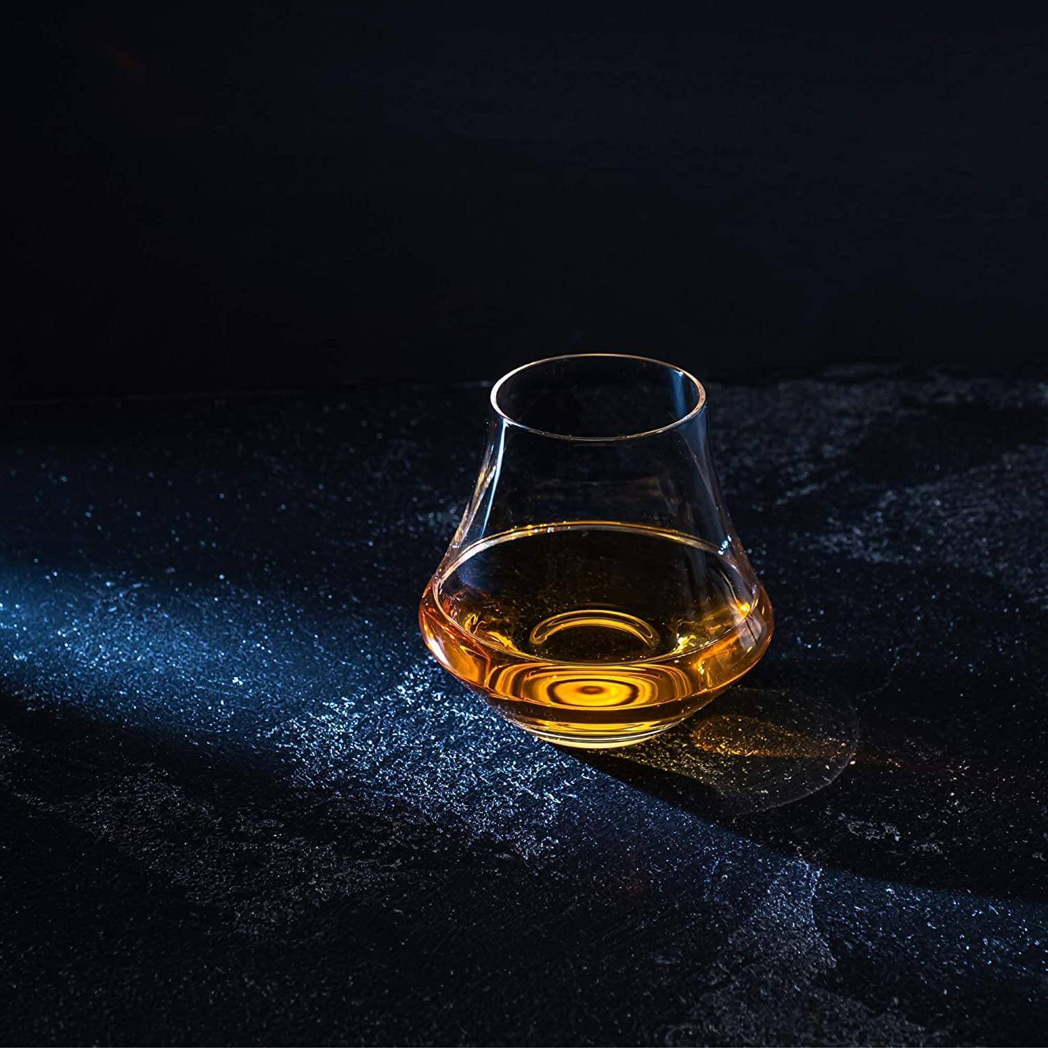 The Connoisseur's Set - Nosing Glass Edition by R.O.C.K.S. Whiskey Chilling Stones