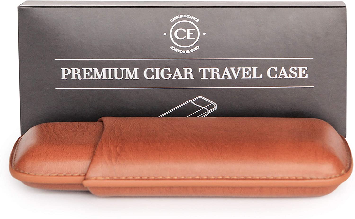 Klaro Accessory Bundle - Cigar Cutter, Torch Lighter and Travel Case by Case Elegance