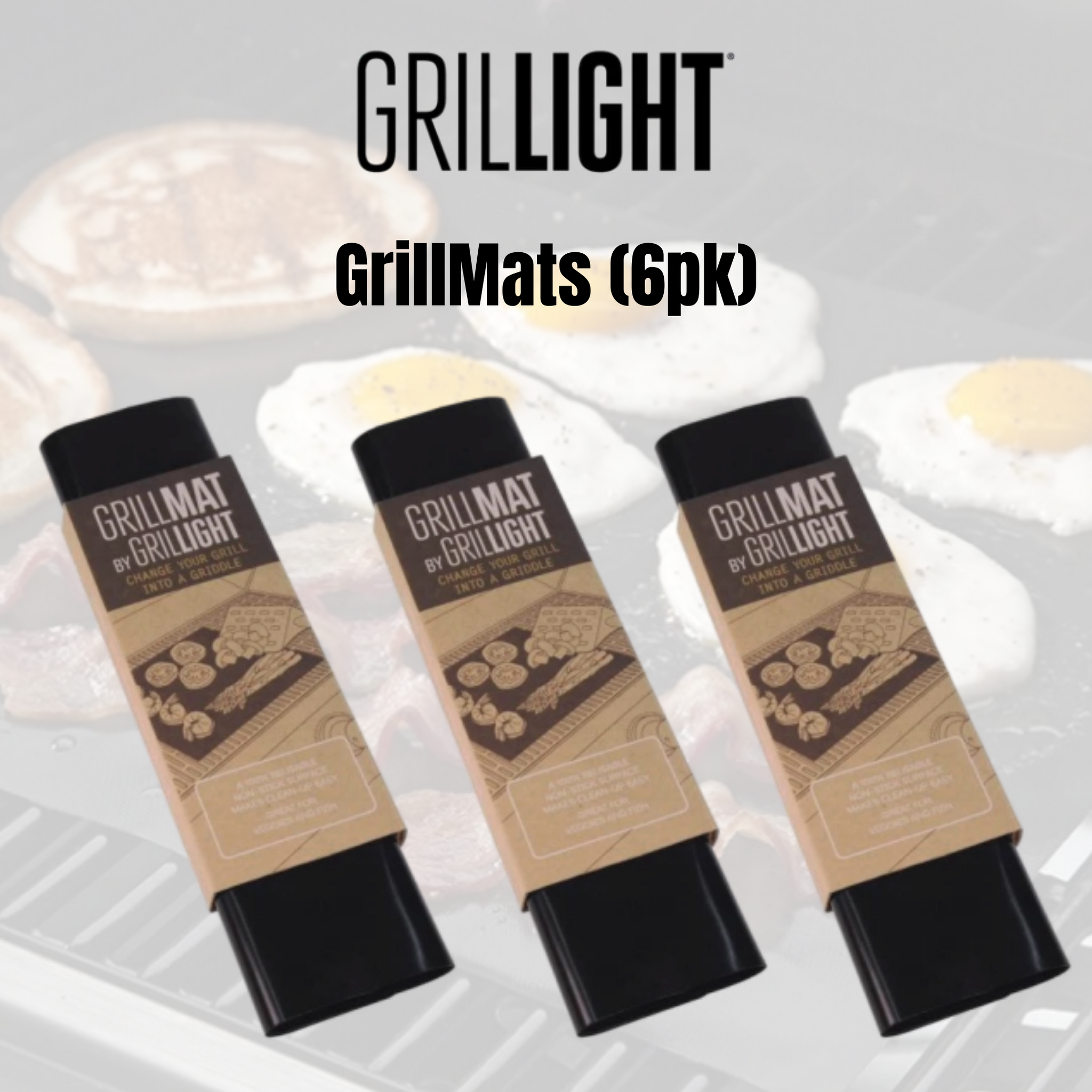 GrillMats by Grillight (6pk) by Grillight.com