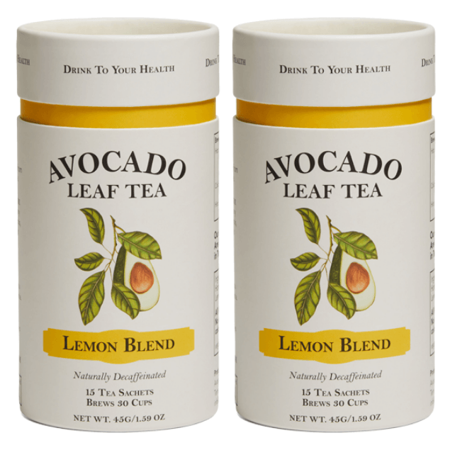 2 Pack Avocado Leaf Tea Lemon Blend by Avocado Tea Co.