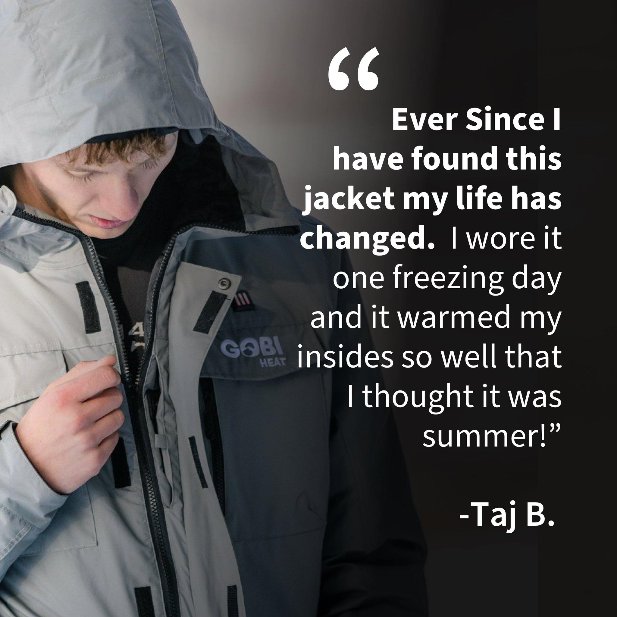 Shift Mens Heated Snowboard Jacket by Gobi Heat