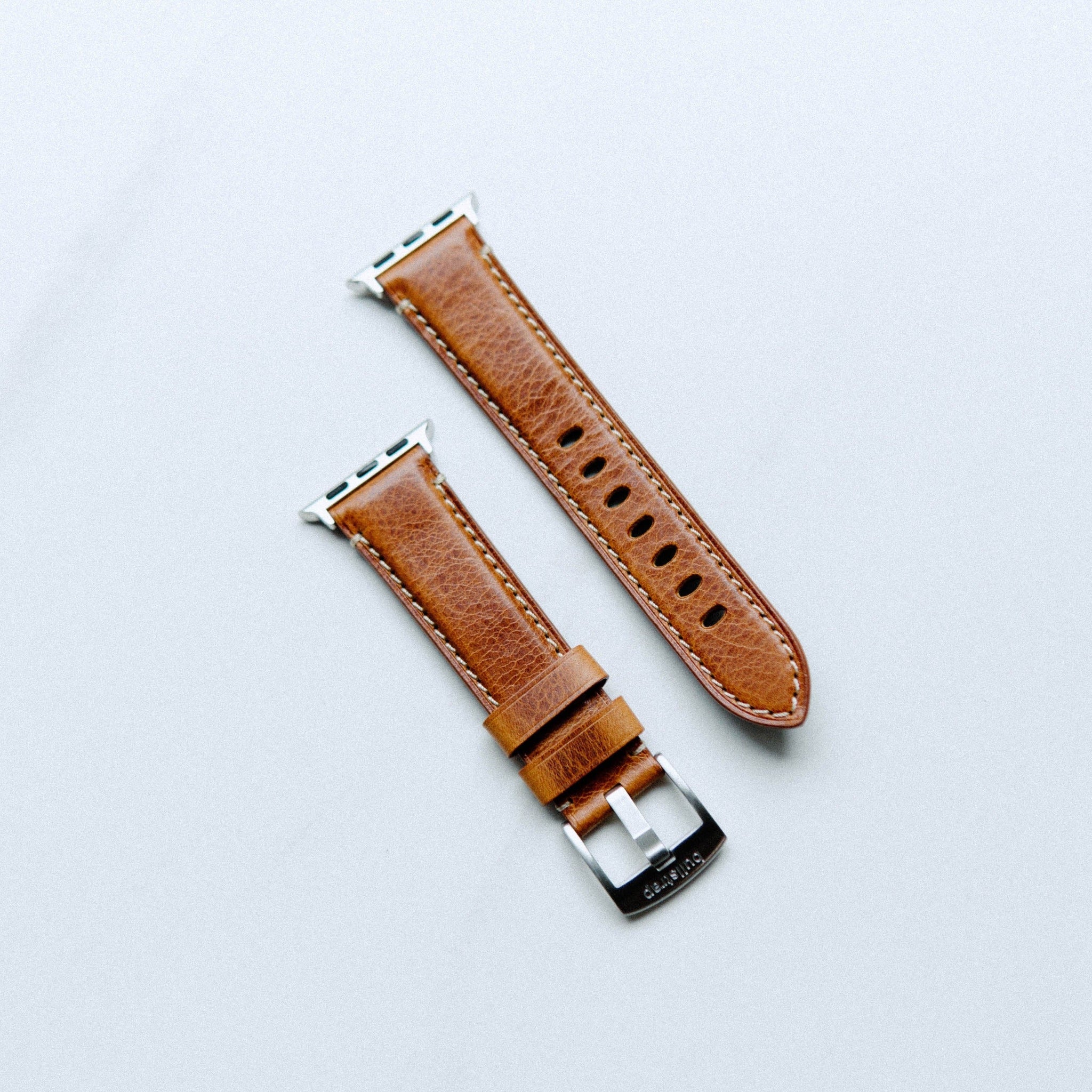 Leather Apple Watch Strap - Sienna by Bullstrap