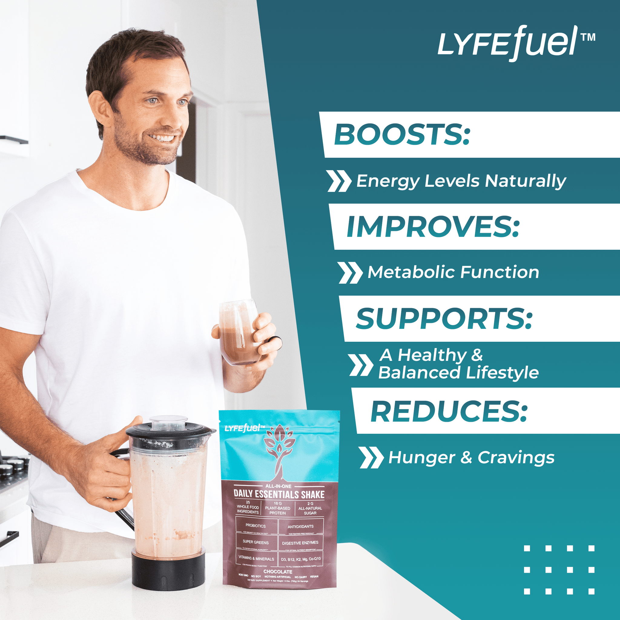 Essentials Nutrition Shake by LyfeFuel