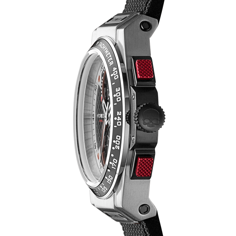 Otto Chrono Black Silver by Hydrogen Watch