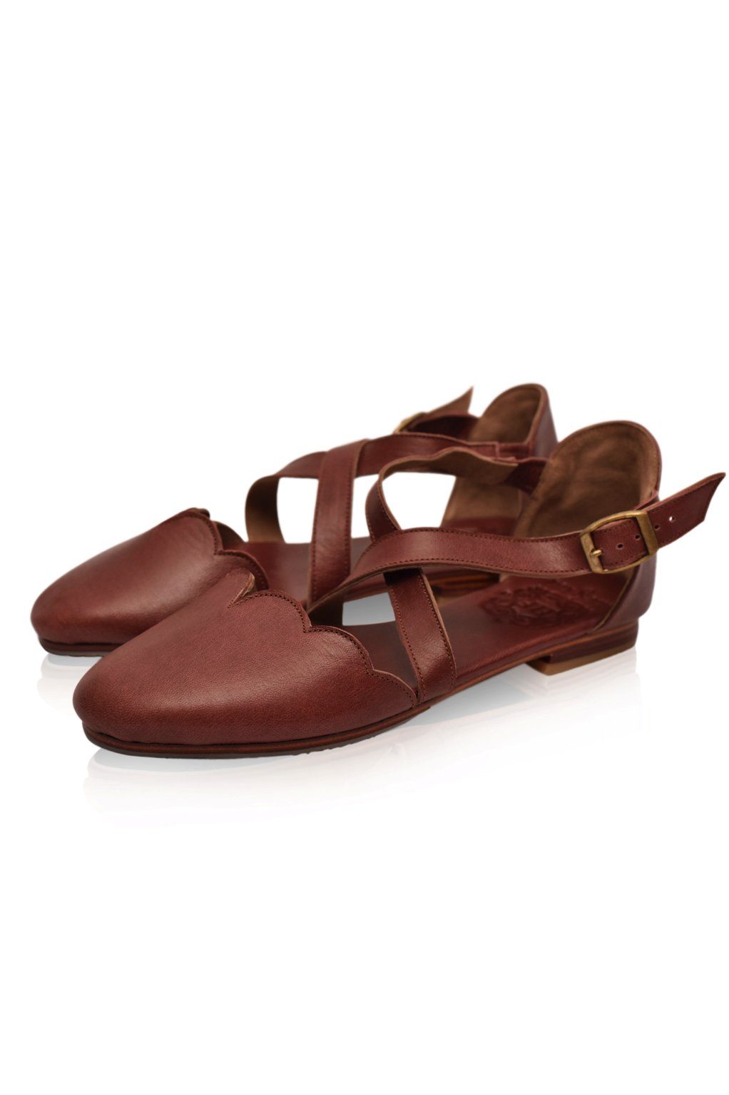 Mangrove Leather Flats by ELF
