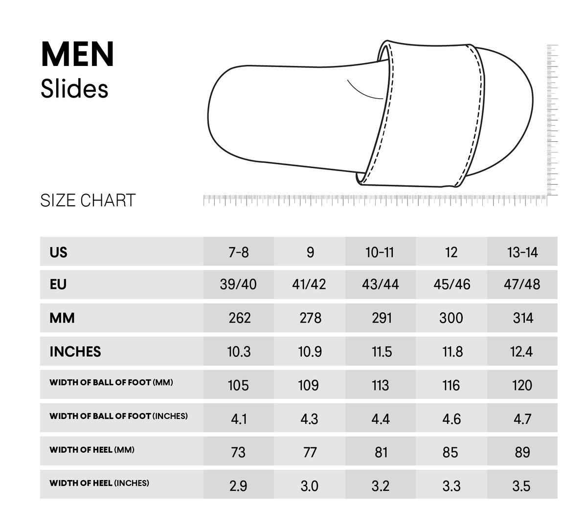 Men’s Slide - Shore/Shore Light by Indosole