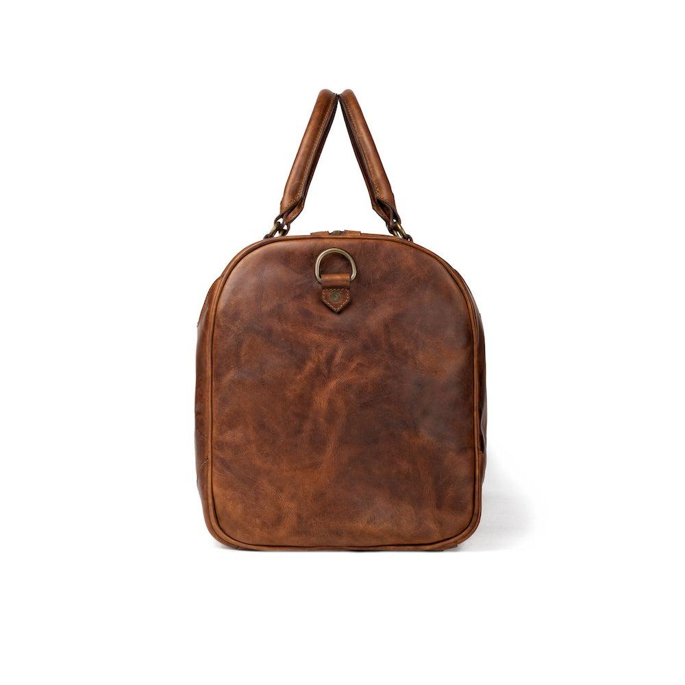 Benjamin Leather Duffle Bag by Mission Mercantile Leather Goods