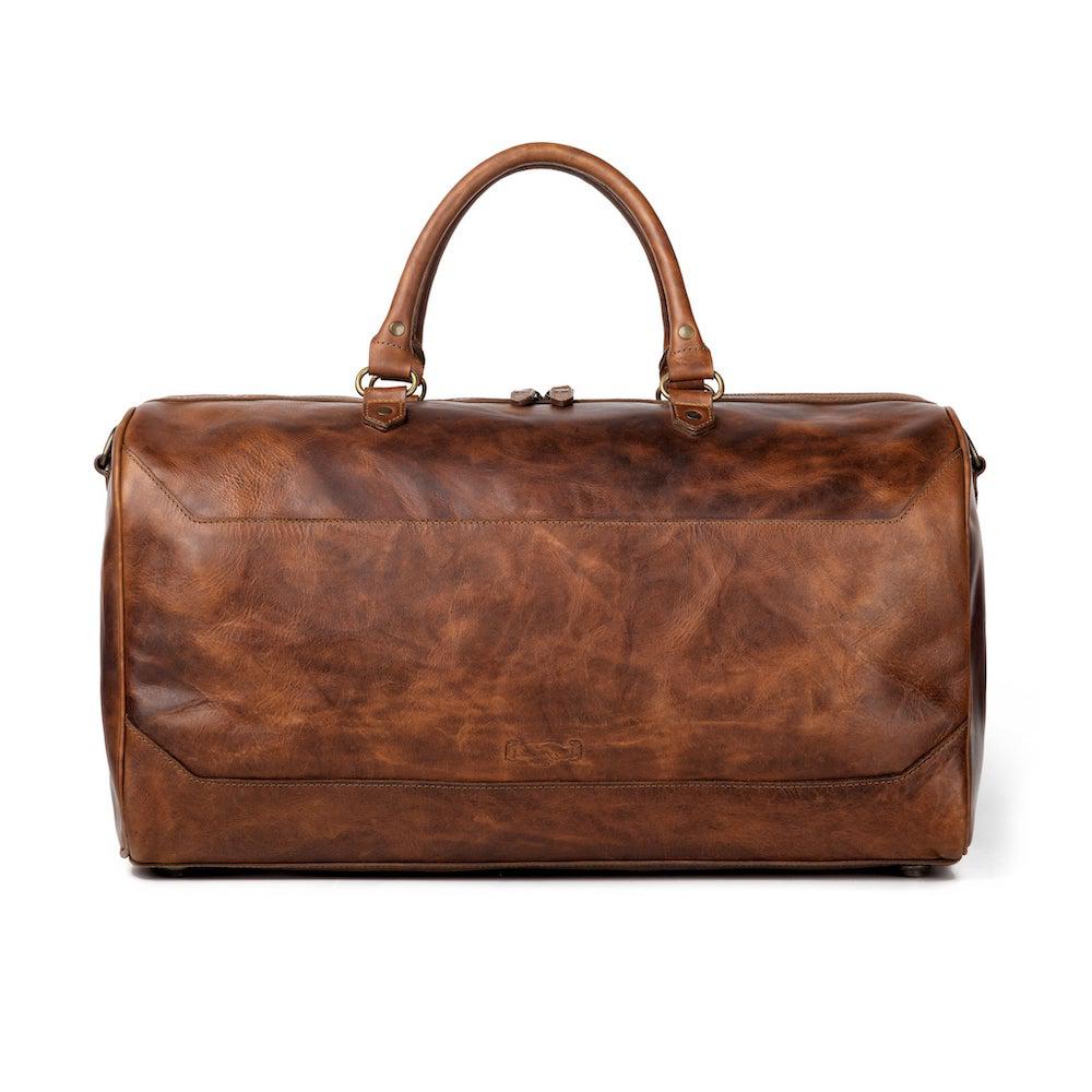Benjamin Leather Duffle Bag by Mission Mercantile Leather Goods