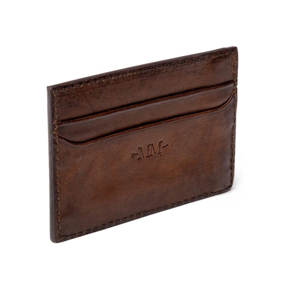 Benjamin Leather Front Pocket Wallet by Mission Mercantile Leather Goods