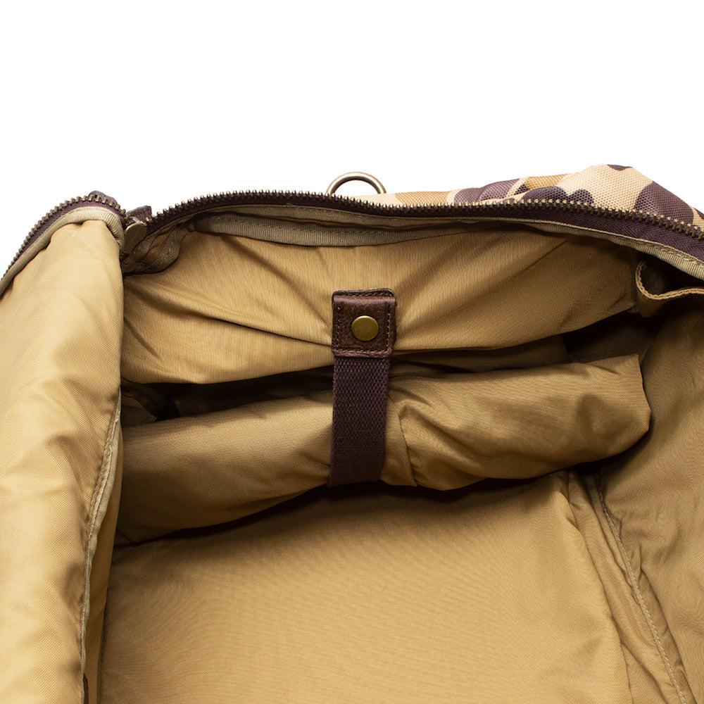 Campaign Waxed Canvas Large Duffle Bag by Mission Mercantile Leather Goods