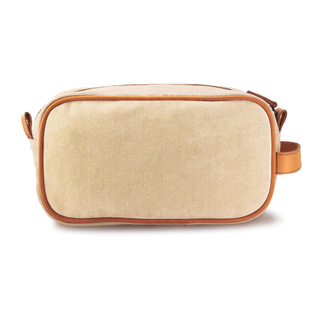 Campaign Waxed Canvas Toiletry Shave Kit by Mission Mercantile Leather Goods