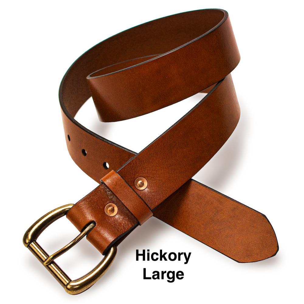 Heritage Leather Men's Belt by Mission Mercantile Leather Goods