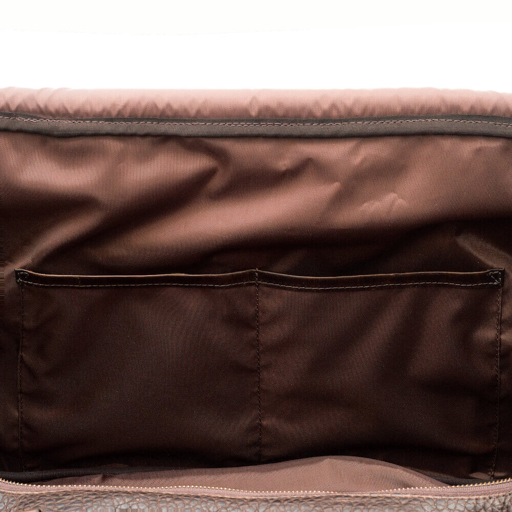 Theodore Leather Rolling Carry-On Duffle Bag by Mission Mercantile Leather Goods