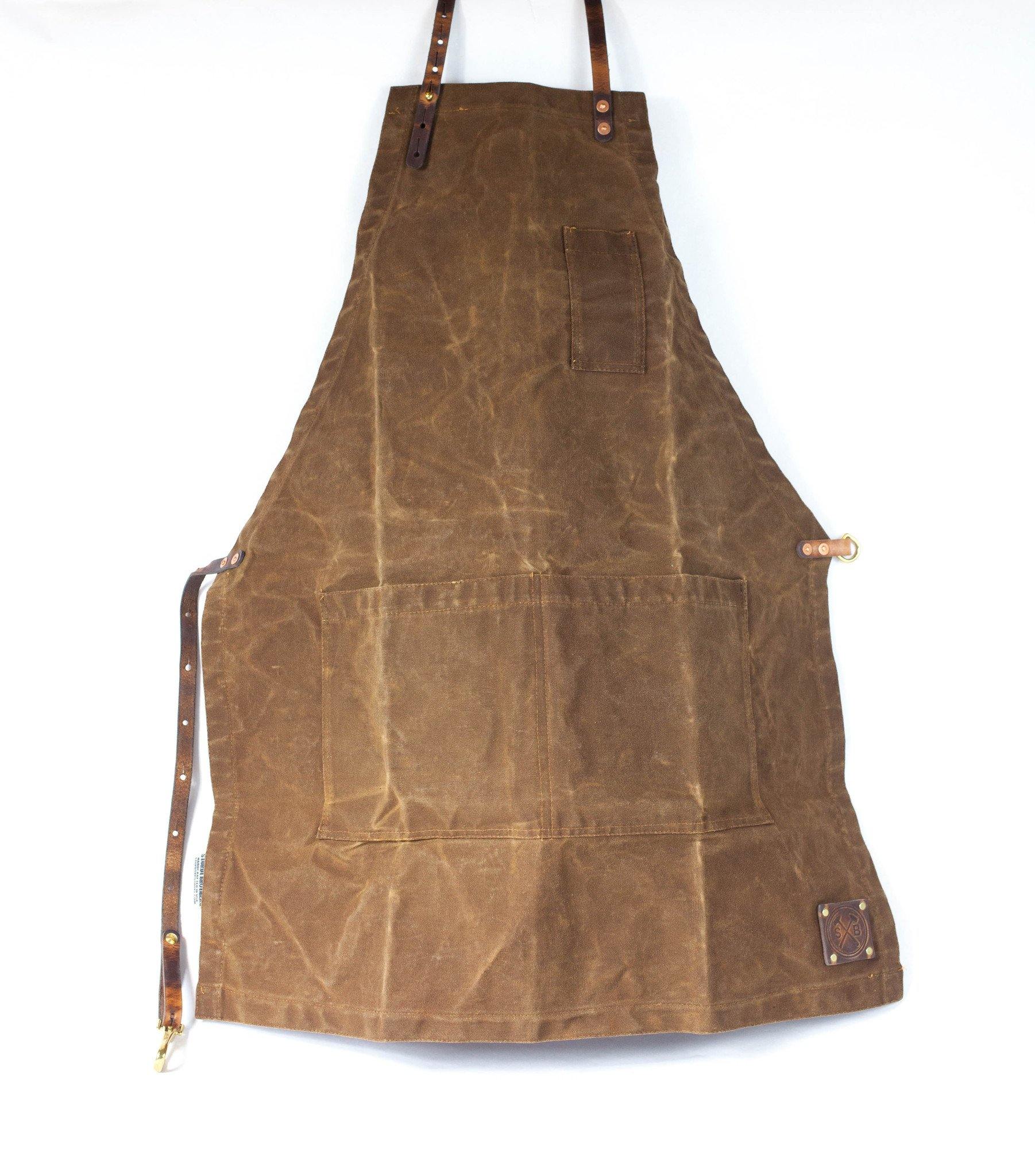 The Charles Waxed Canvas Apron Special Edition (Nutmeg/ Nutmeg) by Sturdy Brothers