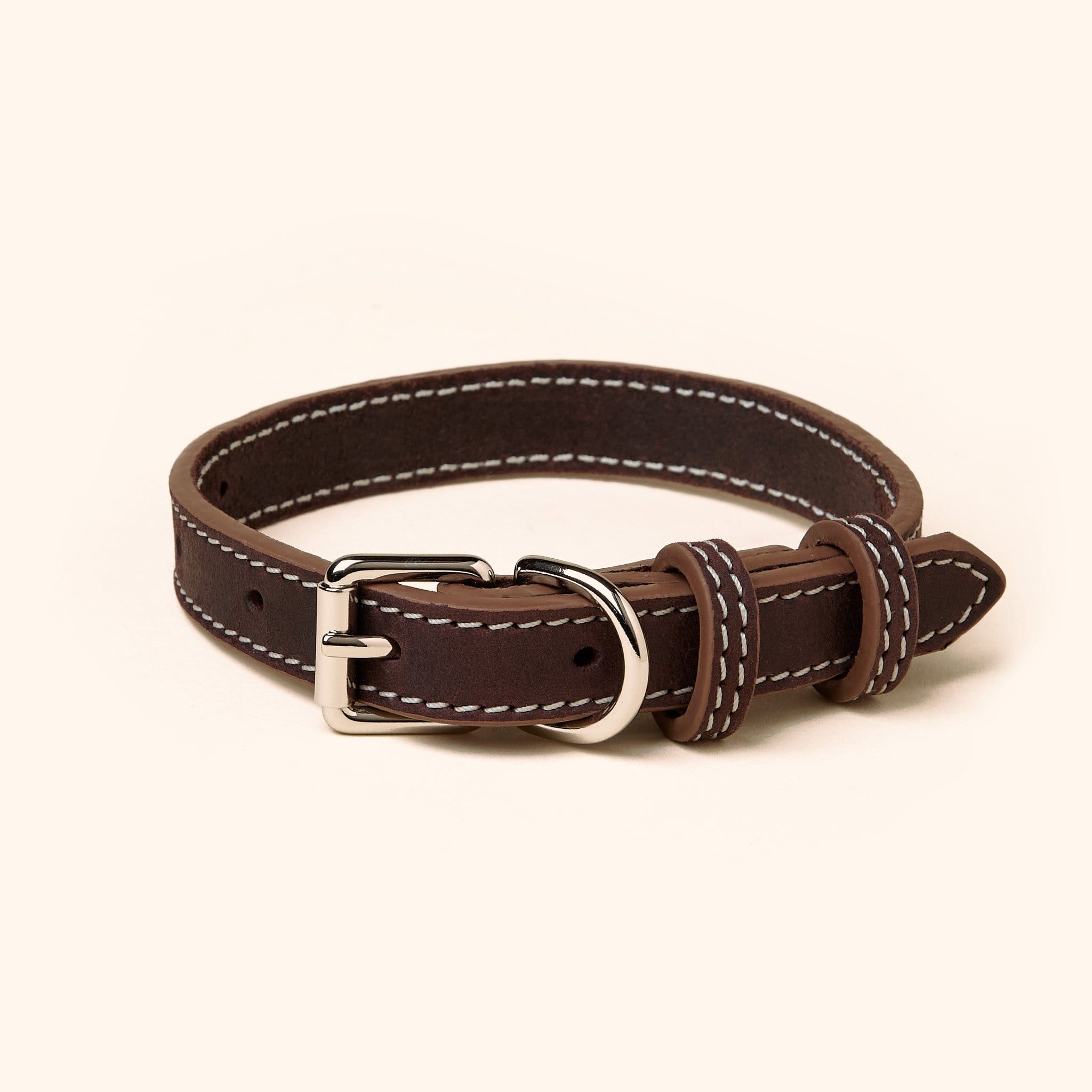 Signature Leather Dog Collar by Genuine Canine