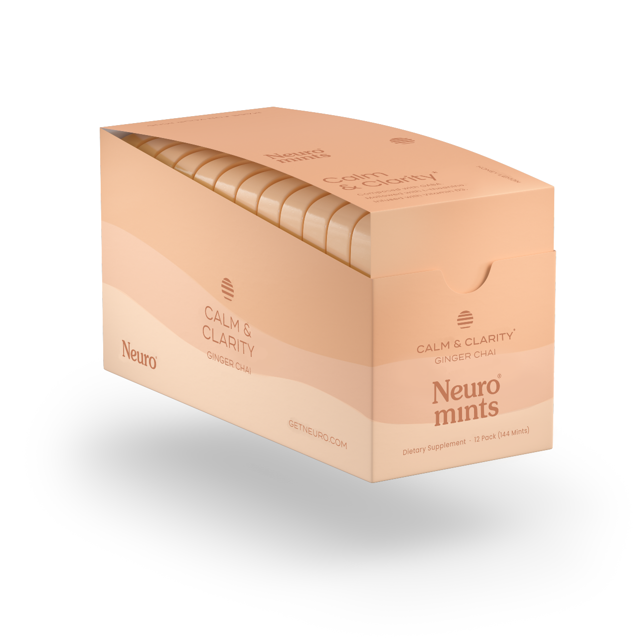 Neuro Mints | GABA + L-theanine + Vitamin D3 | Calm and Clarity Mints by Neuro