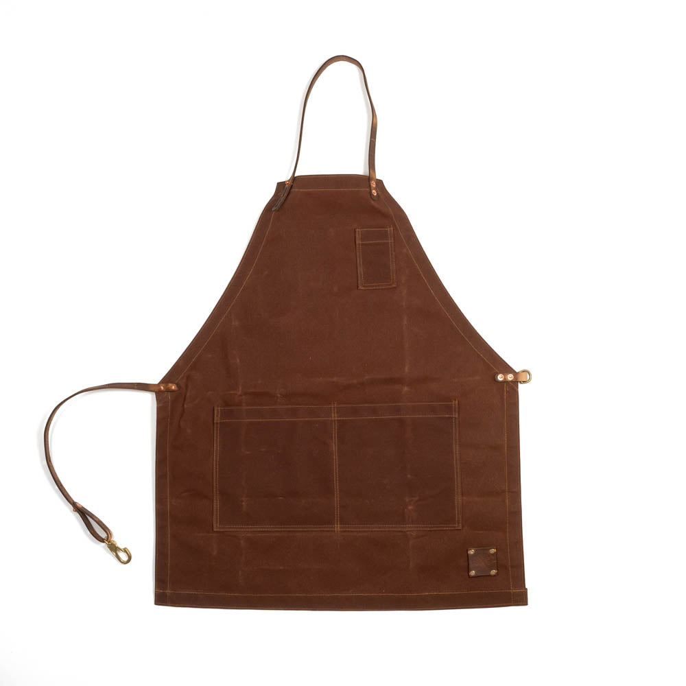 The Charles Waxed Canvas Apron Special Edition (Nutmeg/ Nutmeg) by Sturdy Brothers