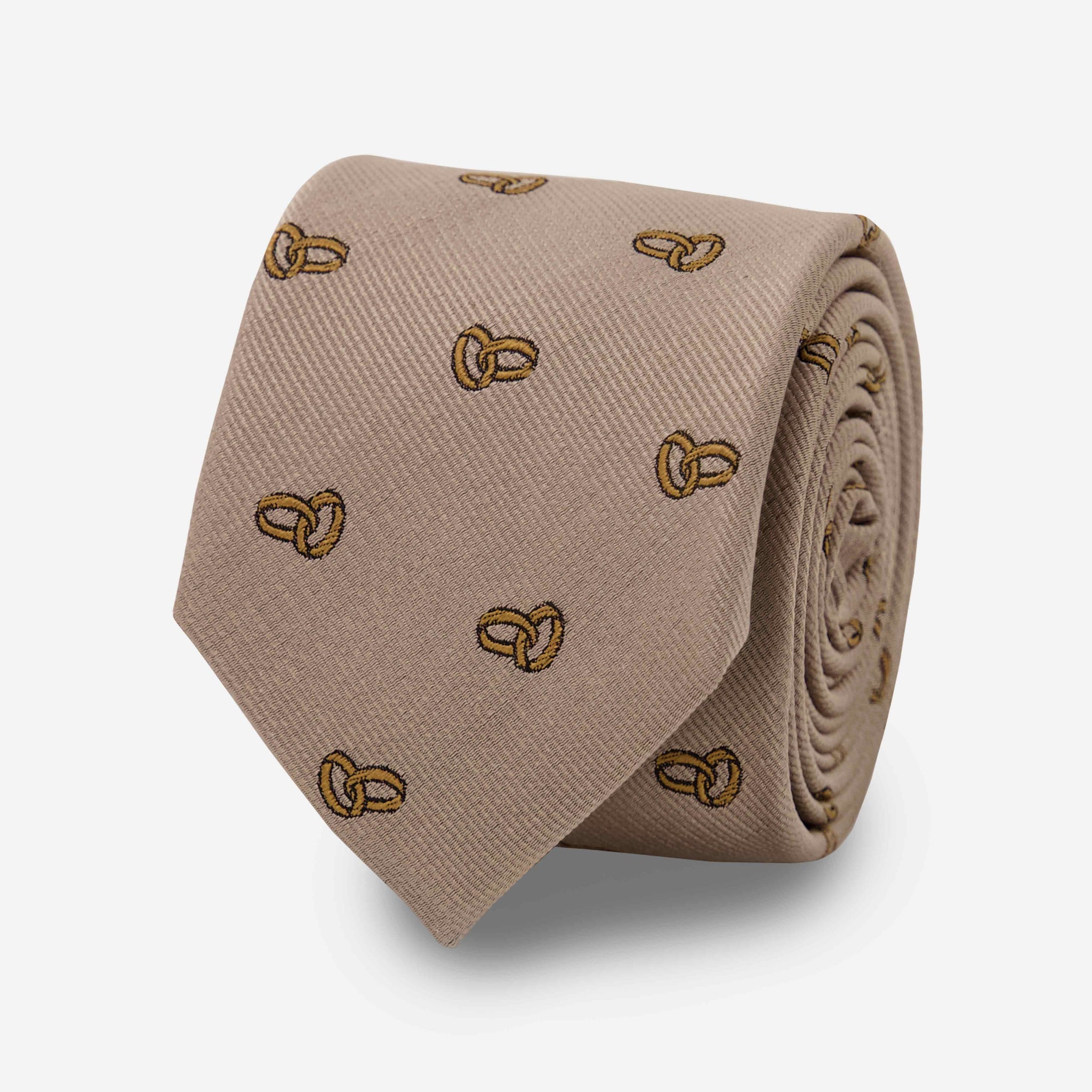 Put A Ring On It Champagne Tie by Tie Bar