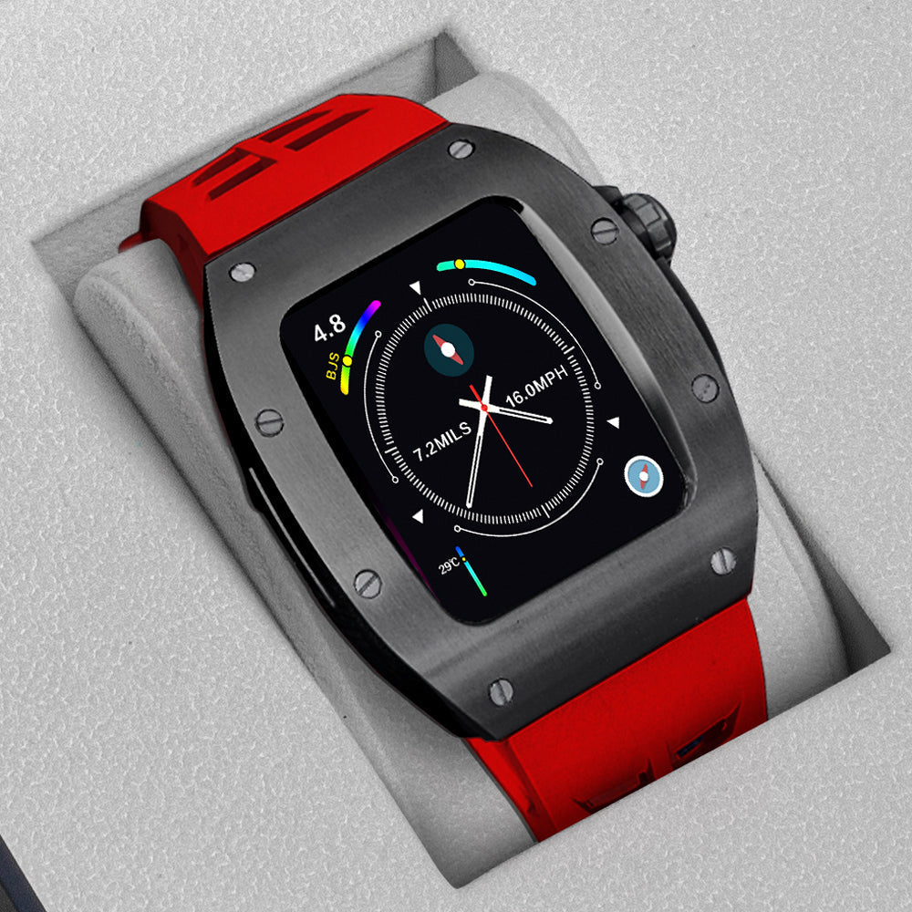 All black Smartwatch Sports case by ASOROCK WATCHES