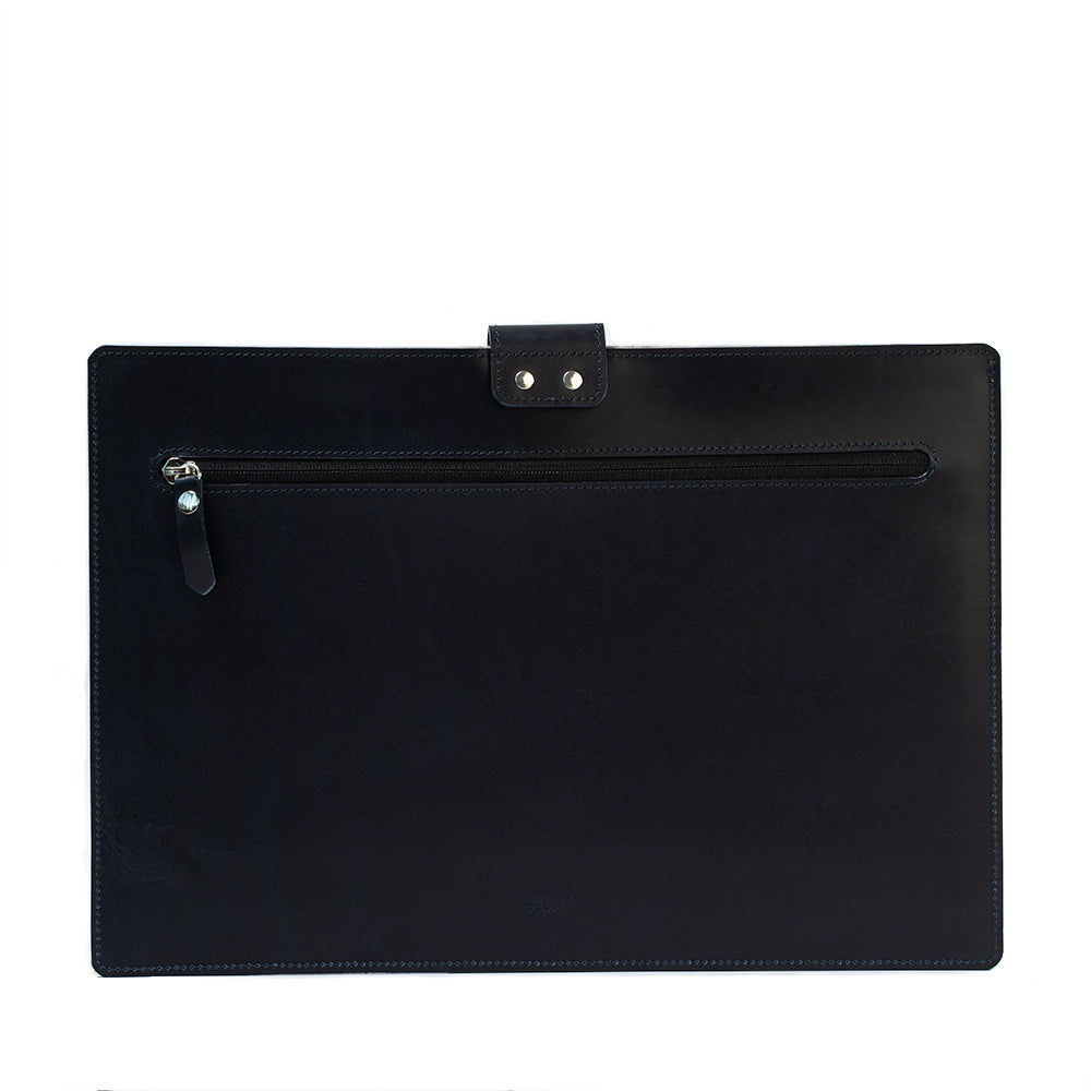 iPad Leather Sleeve with zipper pocket by Geometric Goods