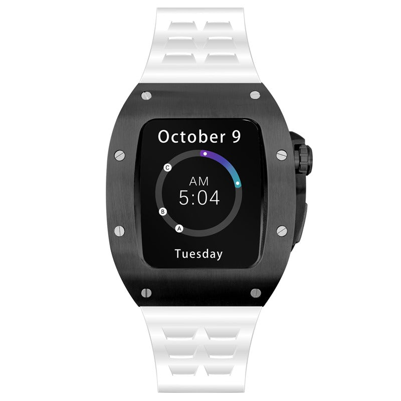 black/white Smartwatch Sports case by ASOROCK WATCHES
