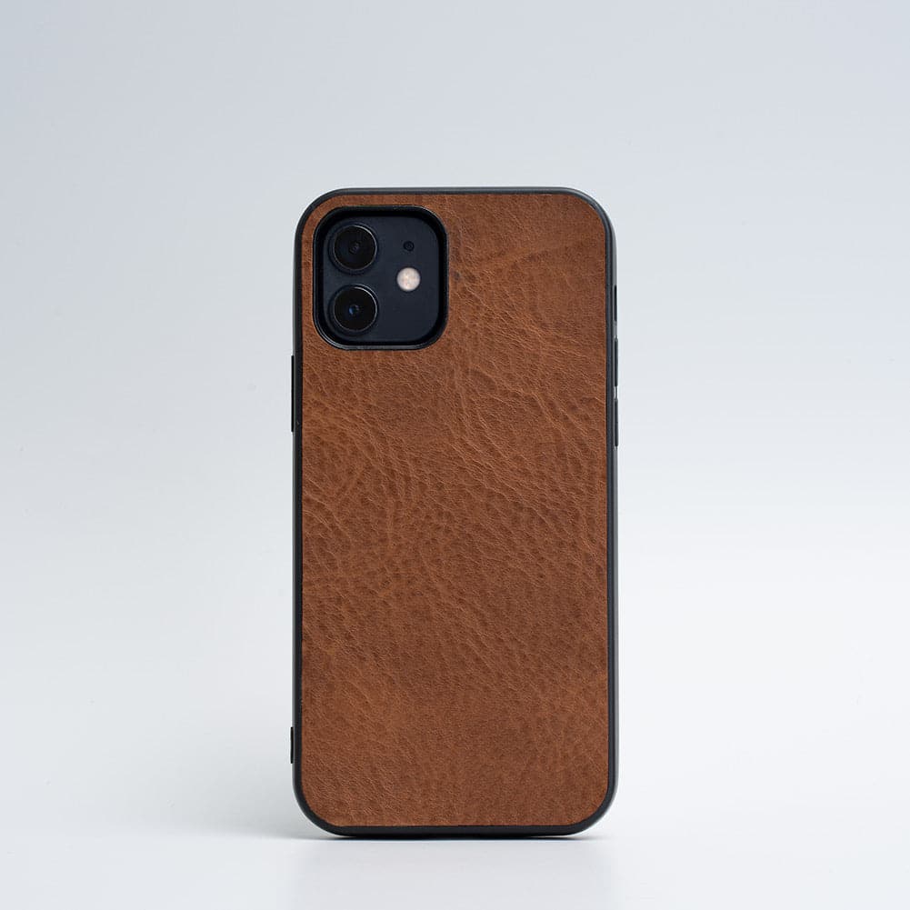 Leather iPhone case - Blank by Geometric Goods