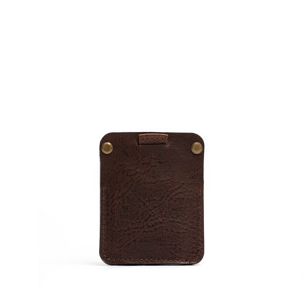 Leather AirTag wallet - The Minimalist by Geometric Goods