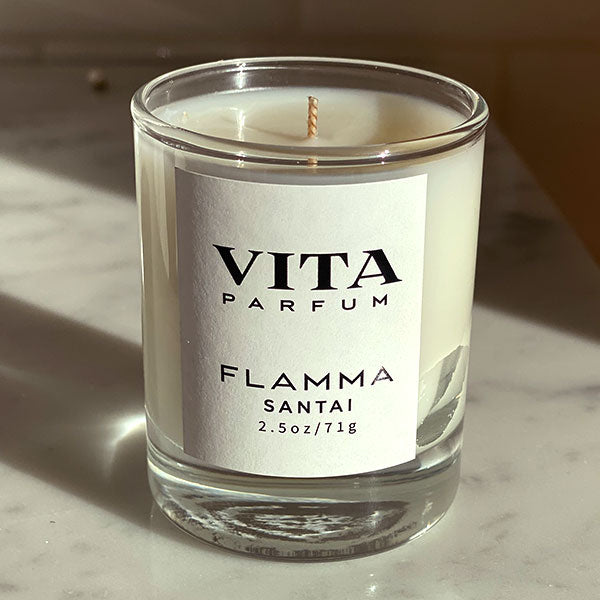 FLAMMA CANDLE - CLEAR by VitaParfum