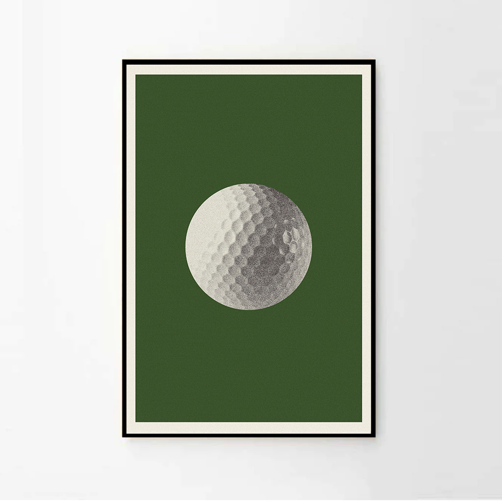 Golf Ball by Sandgrain Studio