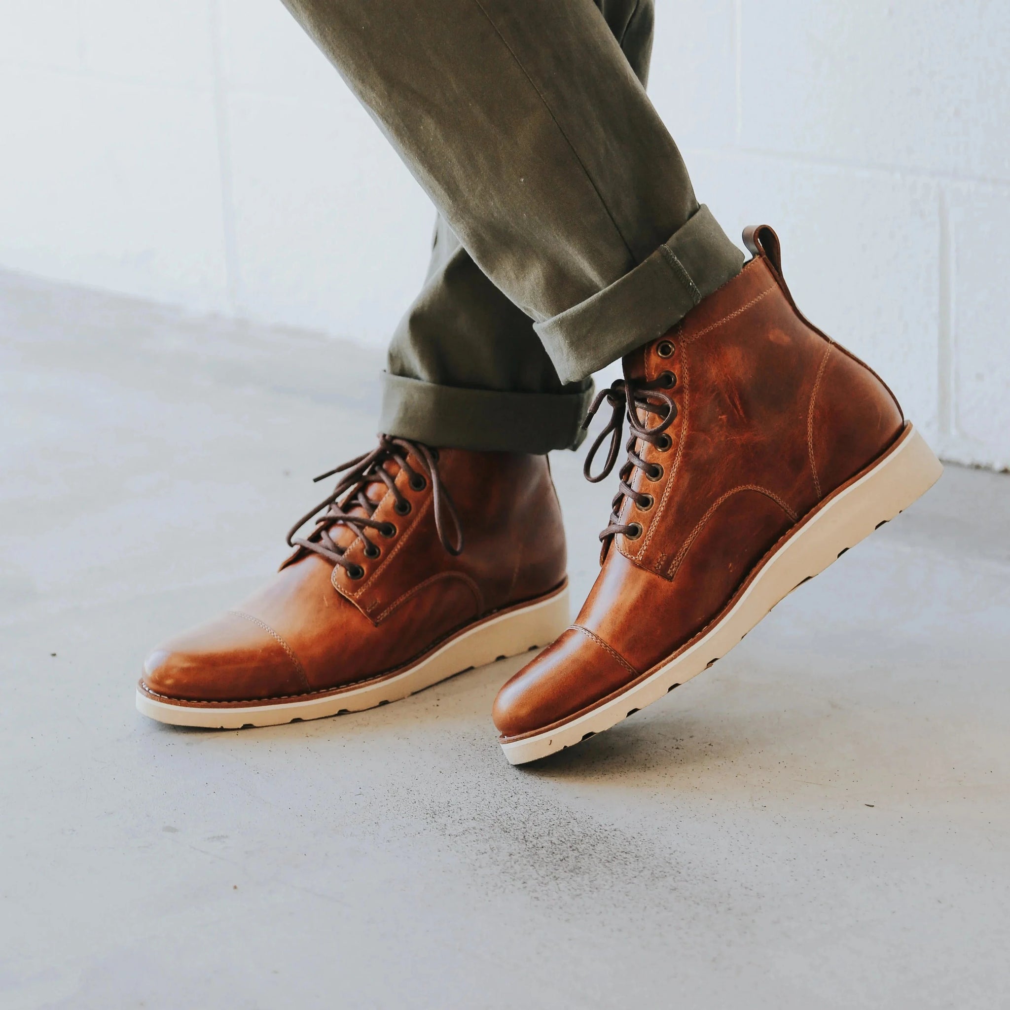 The Lou Teak by HELM Boots