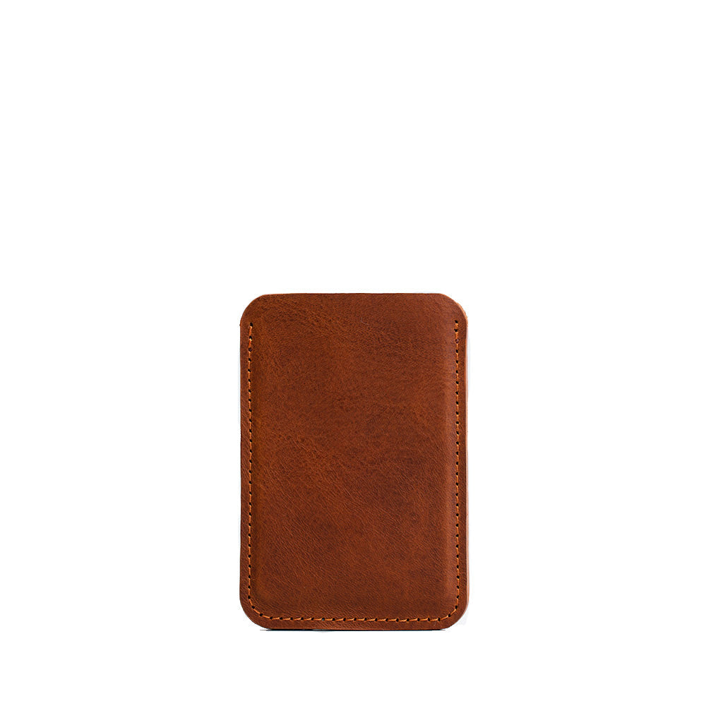 Leather MagSafe wallet - The Minimalist by Geometric Goods