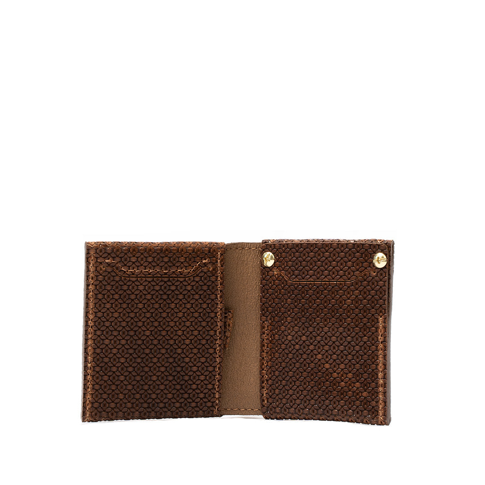 Leather AirTag Billfold Wallet 2.0 by Geometric Goods
