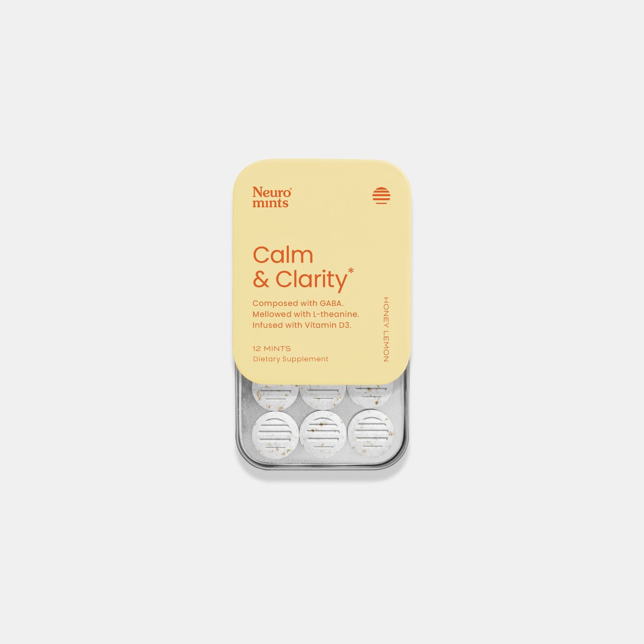 Neuro Mints | GABA + L-theanine + Vitamin D3 | Calm and Clarity Mints by Neuro