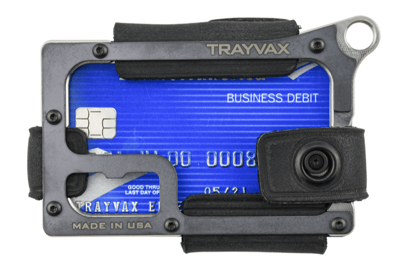 Contour Wallet - Raw Stealth Black by Trayvax Enterprises